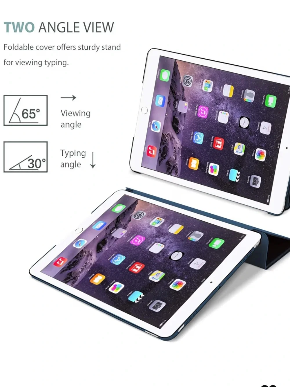 Case for iPad Air 2 - Navy Blue